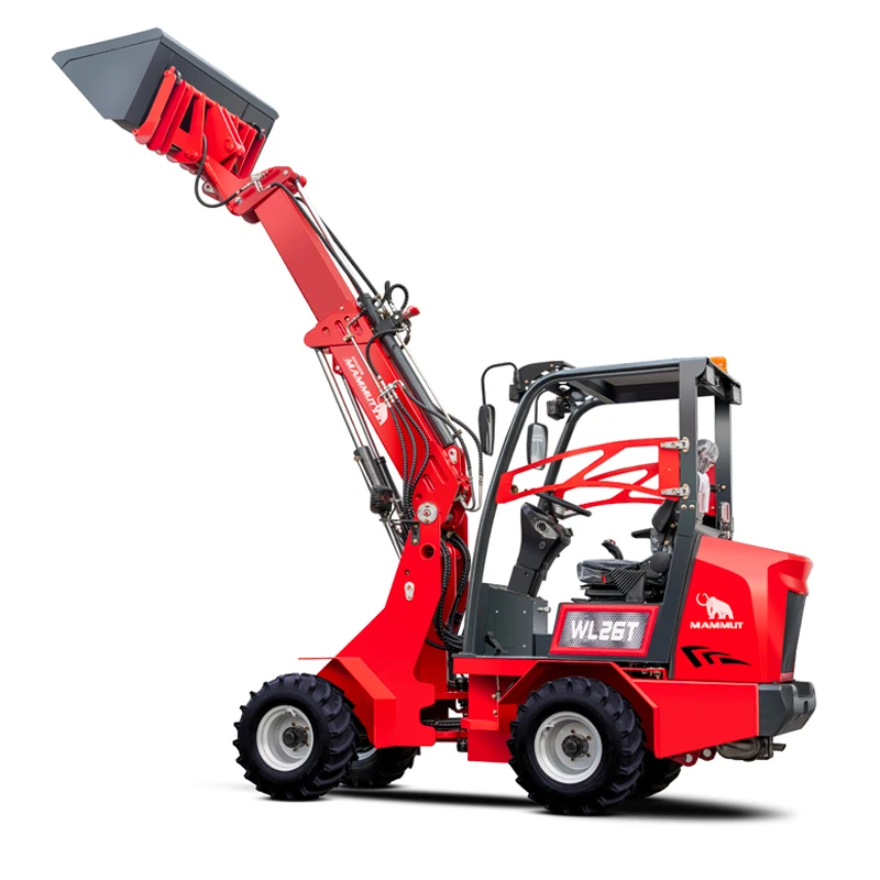 Mammut 600kg 800kg 1000kg 1200kg mini compact farm telescopic wheel loader with  xinchai engine