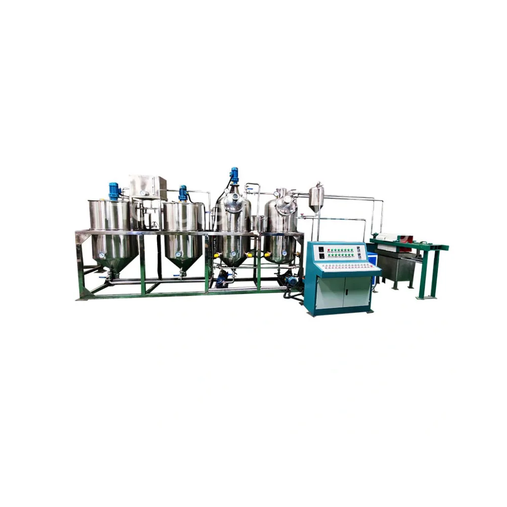 Sunflower Seeds Oil Refining Plant Refining Machine Peanut Oil Refinery Machine Oil Processing
