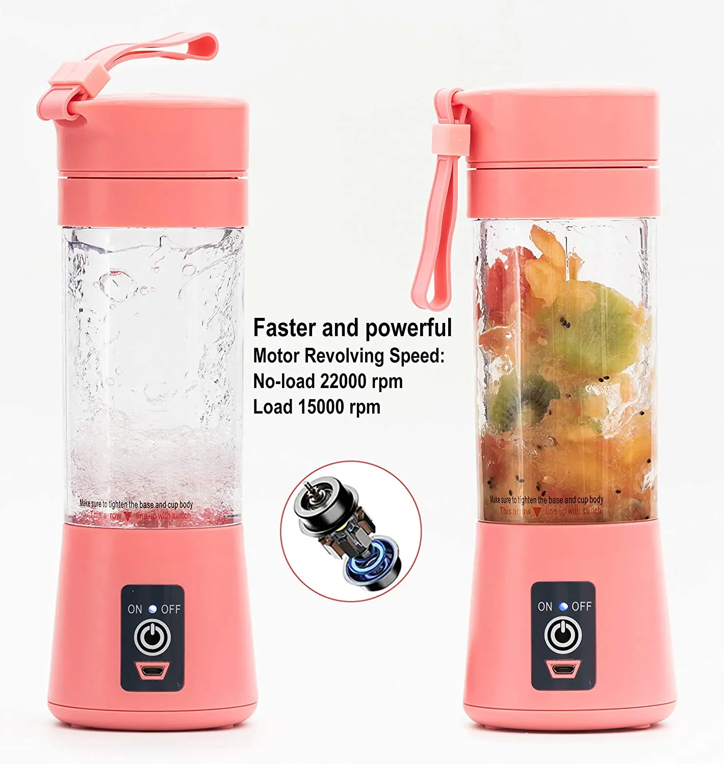 Portable Blender Usb Mixer Electric Travel Juicer Machine Licuadora Portatil Smoothie Blender