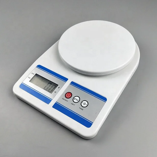 
Smart Plastic Kitchen Digital Scale 10kg, OEM Lcd Display Food Digital Weight Scale Custom 