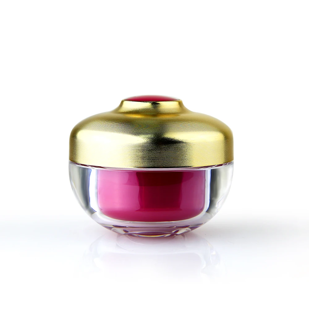 
Новые уникальные формы акриловая двойными стенками Косметические средства по уходу за кожей крем Jar для красоты упаковочный контейнер WQJ-15/50 