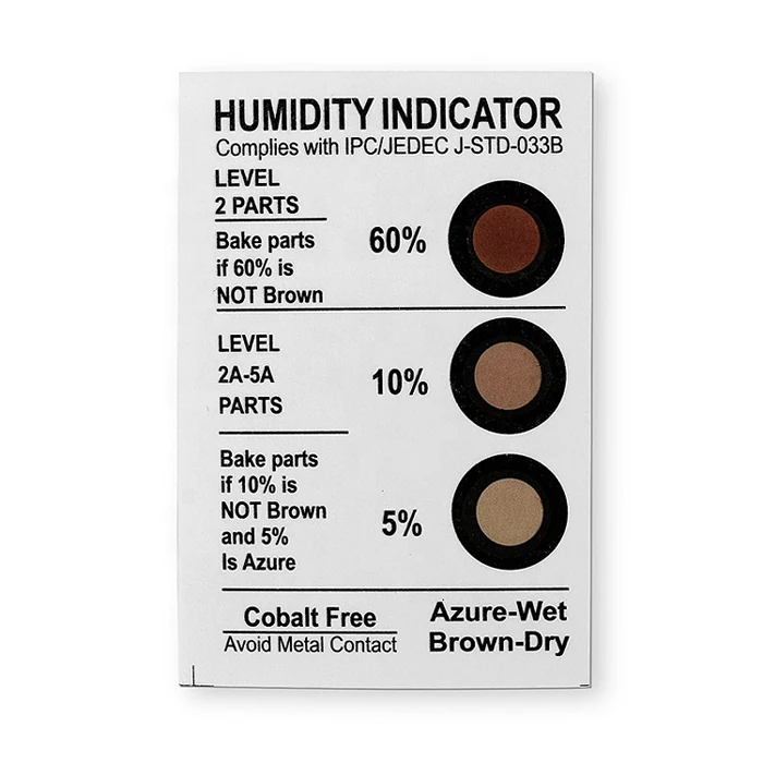 humidity indicator plug desiccant and humidity indicators msl humidity indicator card