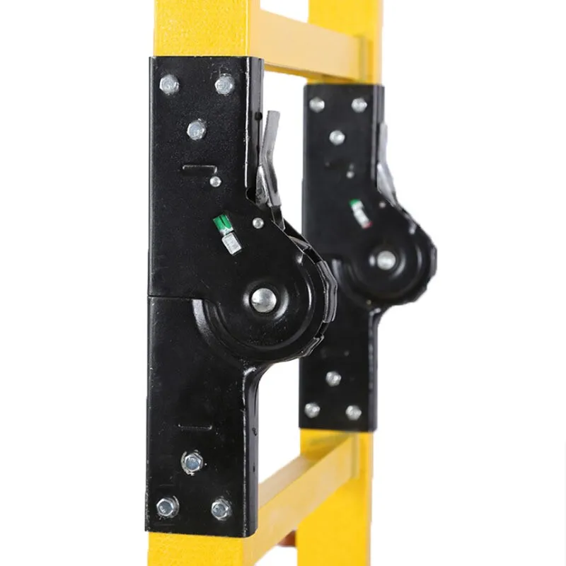 HYSTIC Expandable Safety Insulated Telescopic Ladder, Anti Electricity Special Ladder, 2 Meters Long