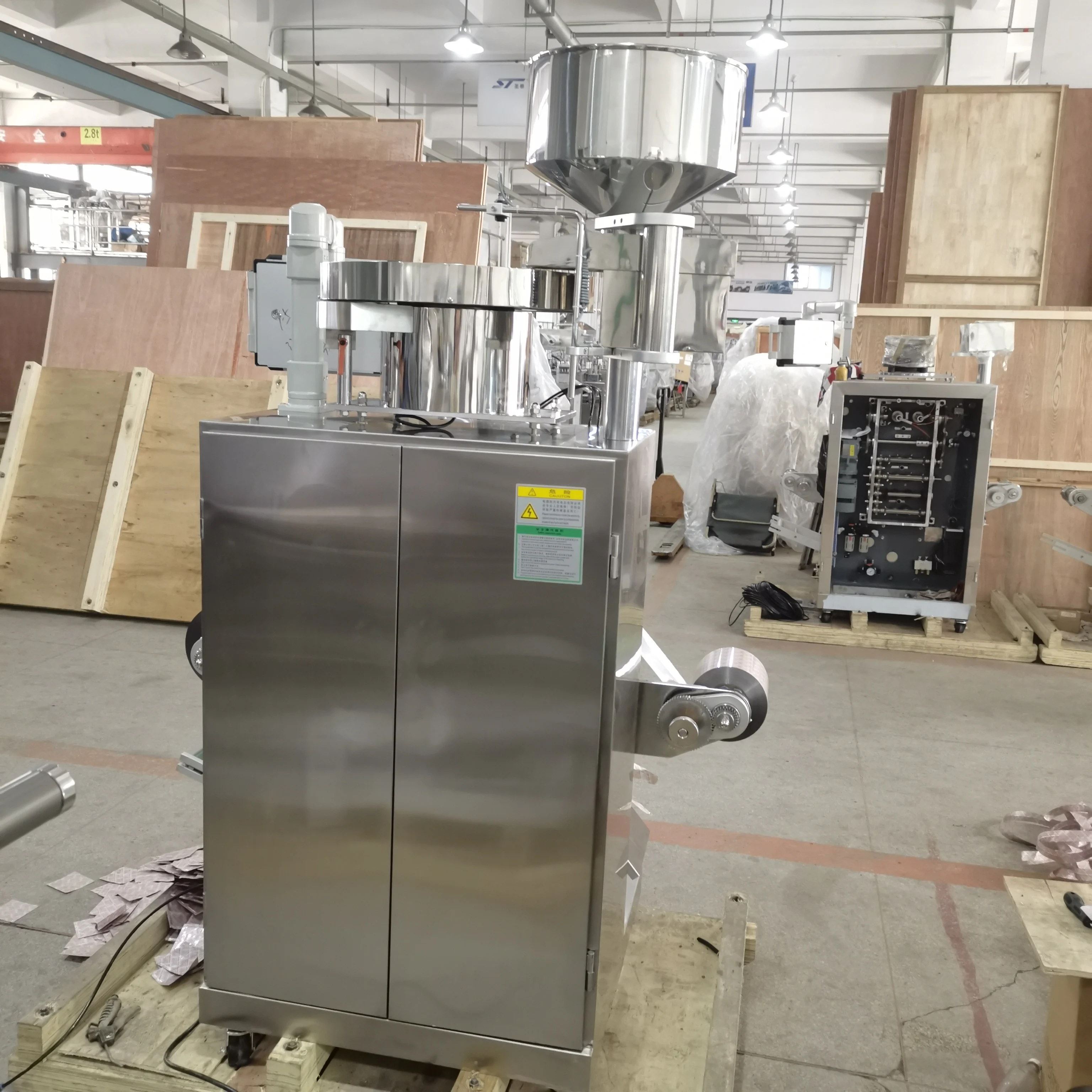 Chinese  supplier Automatic  tablets Double Aluminum Strip Packing Machine