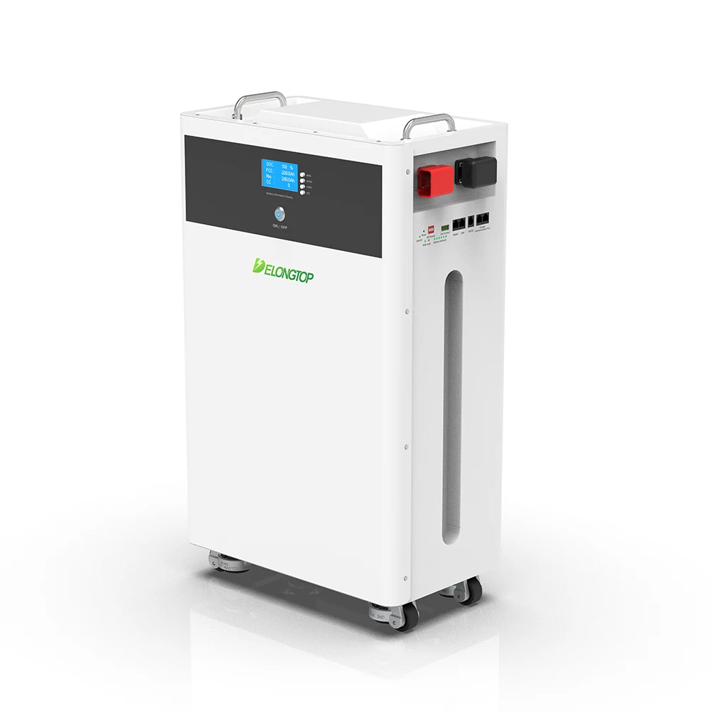 51.2V 200AH 300AH 10KWH 20KWH Battery For Household Solar Energy Storage System Inverter with Pulley base