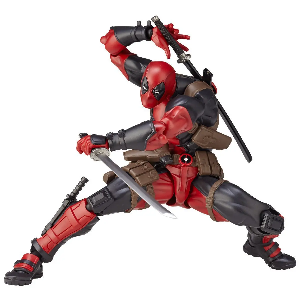 X-Men Marvels Yamaguchi style Deadpools handmade model with movable face changing toy ornaments