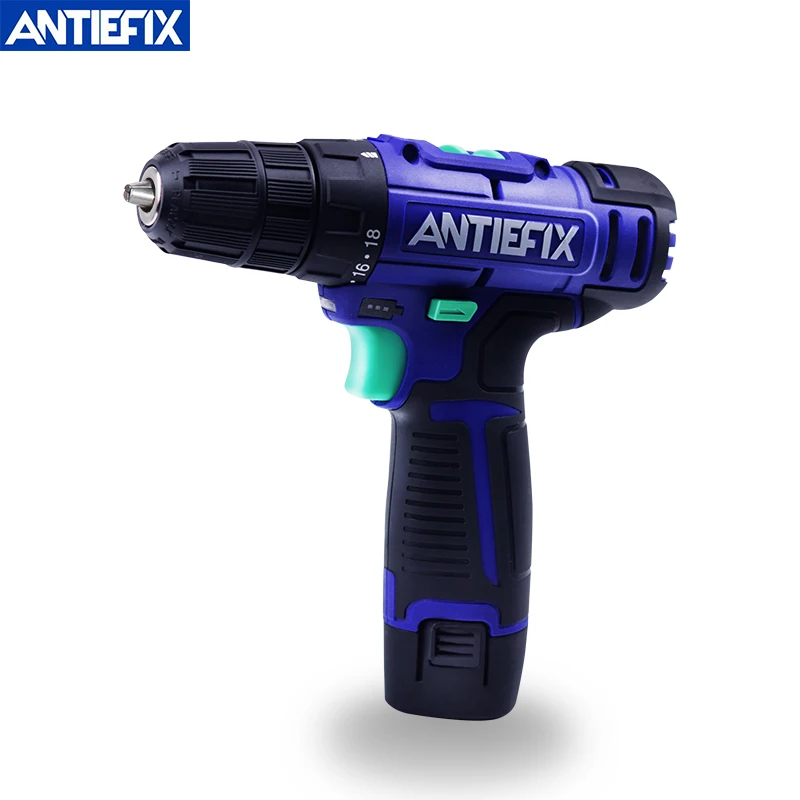 
2021 hot selling electric power tools 10mm 12V cordless Driver Drill Combo Kit with Screw bits and Drills 