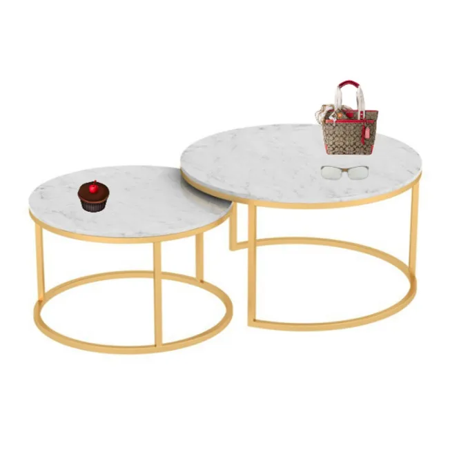 Professional Marble Living Room Table Set Ceramic Coffee Table Room Material Customized Coffee Table Living Room made in China