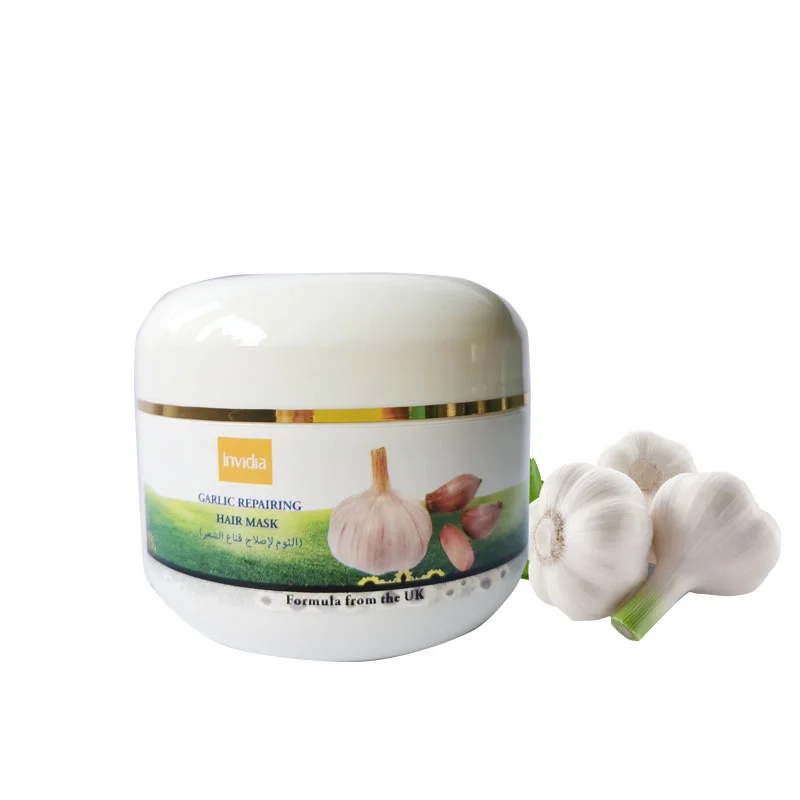 Factory Price Wholesale Garlic Extract Botanical Conditioner Nourishing Hair Mask Hair Growth Oil Treatment Repair Series