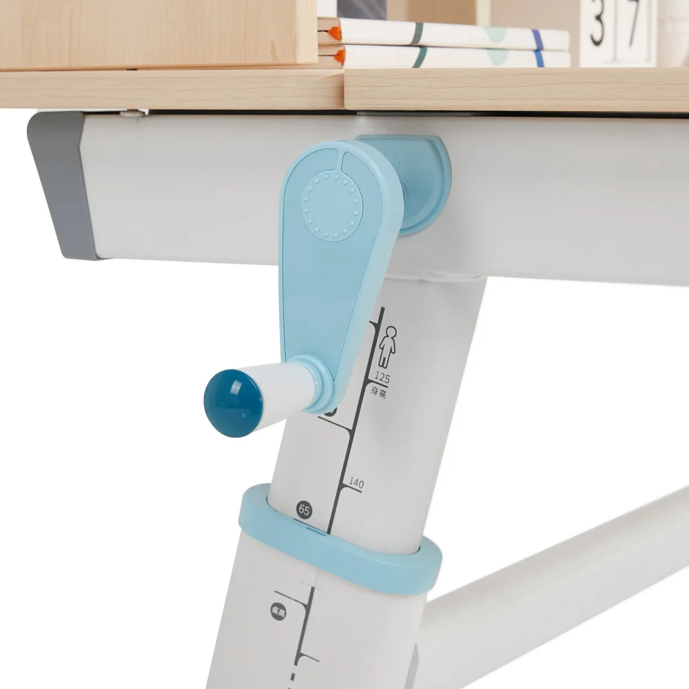 
2m2kids good quality ergonomic design childrens table with bookshelf and drawer for children homework 