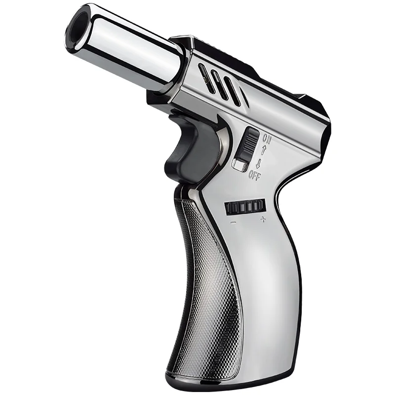 SG004 BBQ  jet torch flame lighter butane gas refillable for kitchen cigar outdoor