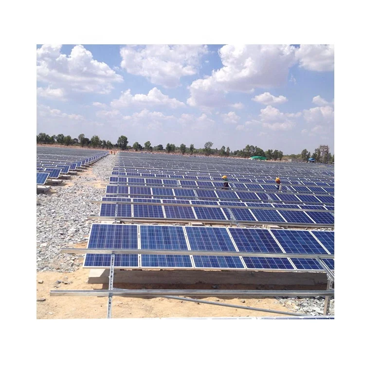 Solar PV C Pile Ground Mounting Structure Solar Panel Pole Mount