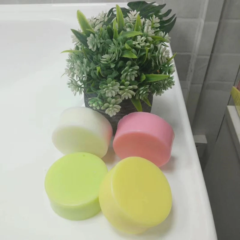Fast delivery  Handmade Soap Rose Extract Shampoo and conditioner soap Bar to Wash Hair