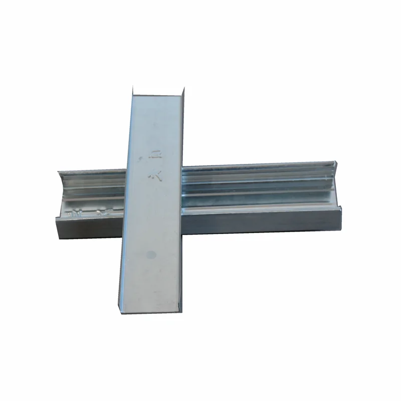 Framing Main Channel Ceiling Steel Main Runner Galvanized Steel Strip for Gypsum Board System