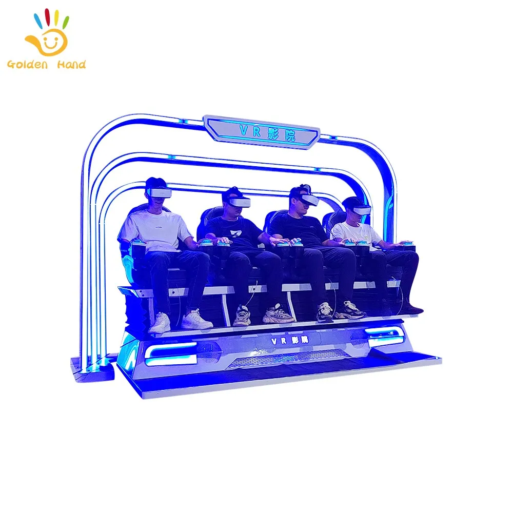 Фабрика Подержанный 4D Motion VR Cinema count коммерческое кресло для виртуальной реальности игры на 4 места