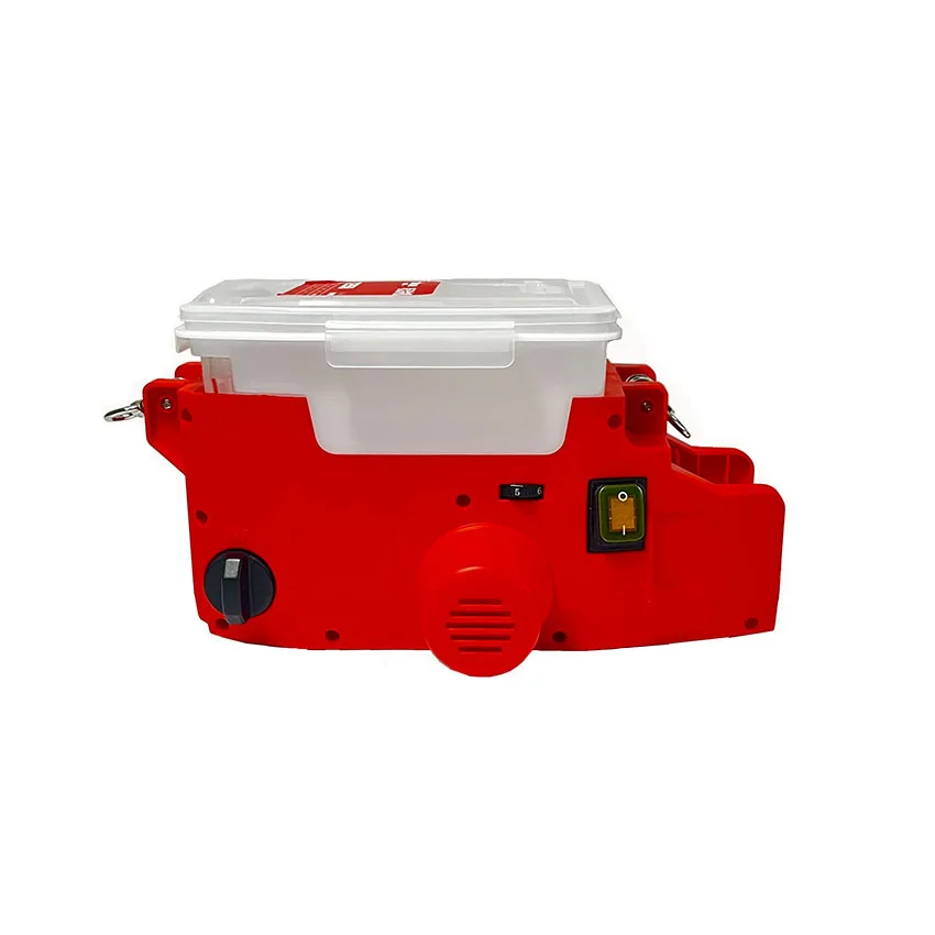 DAQITOOLS New Red Rechargeable Lithium Battery Backpack Airless Paint Machine Airless Paint Sprayer Spray Gun