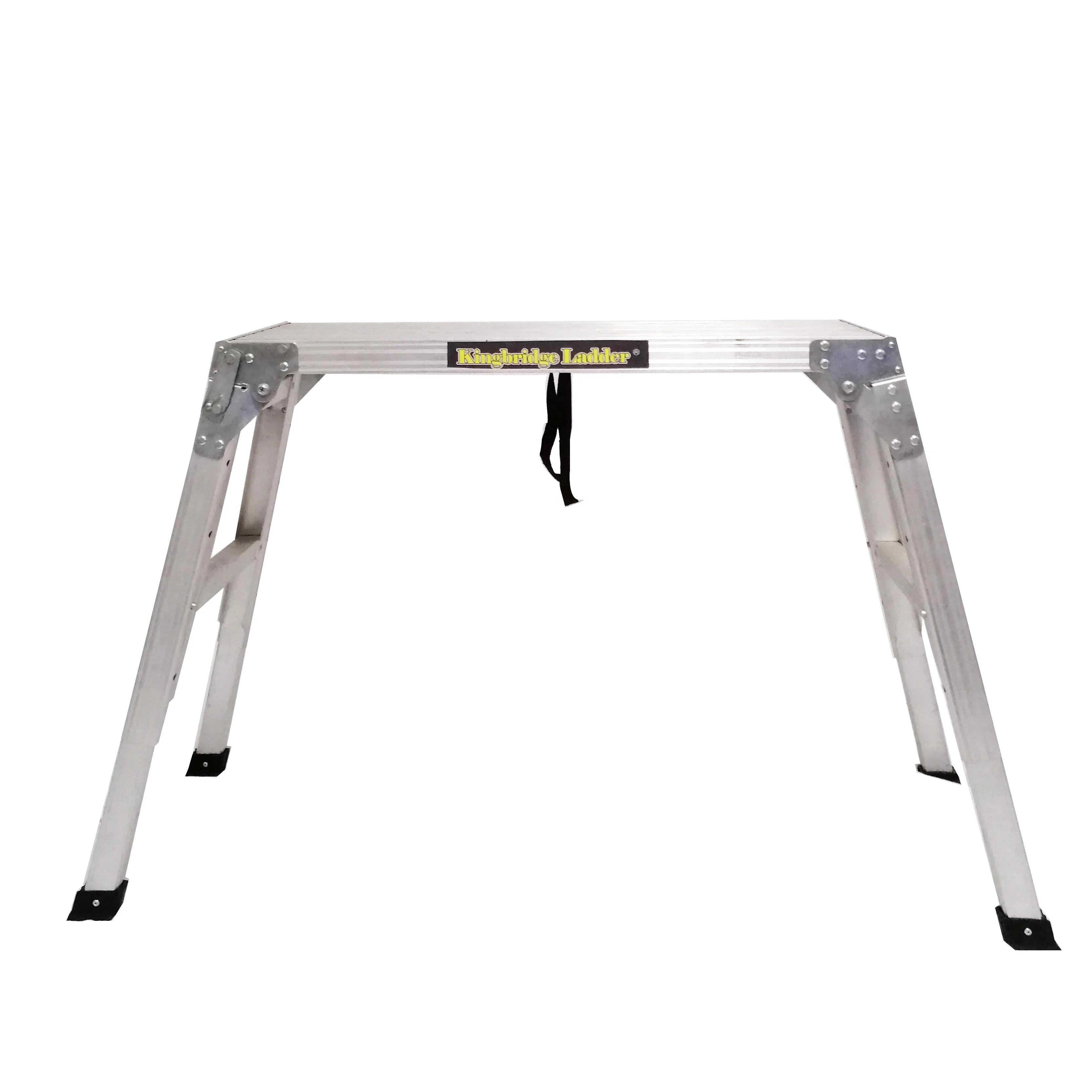 Car washing  aluminum step stool work platform with extension leg