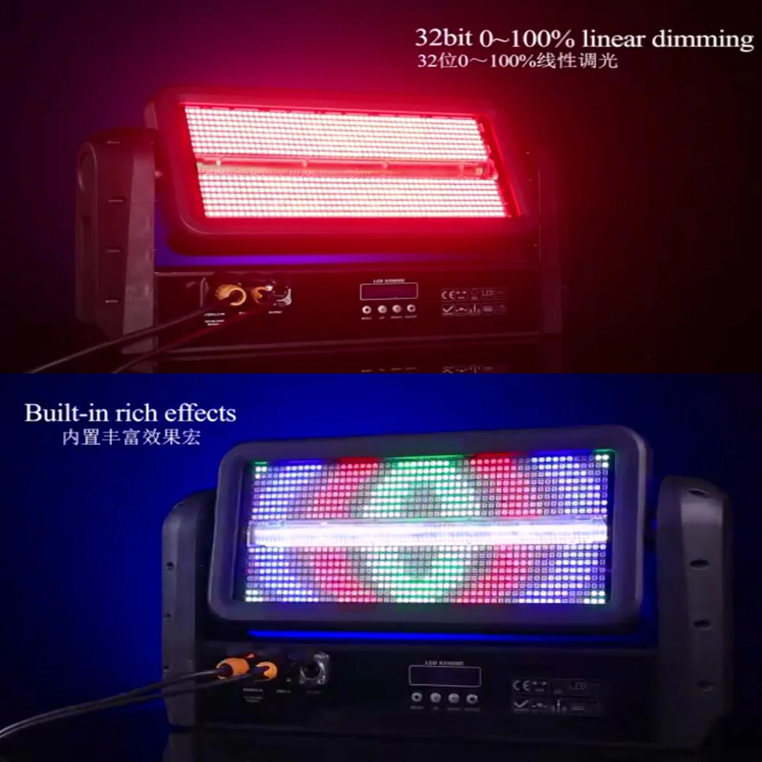 Outdoor Led Moving Head Strobe Light DJ Disco Stage Effect Party Home Light