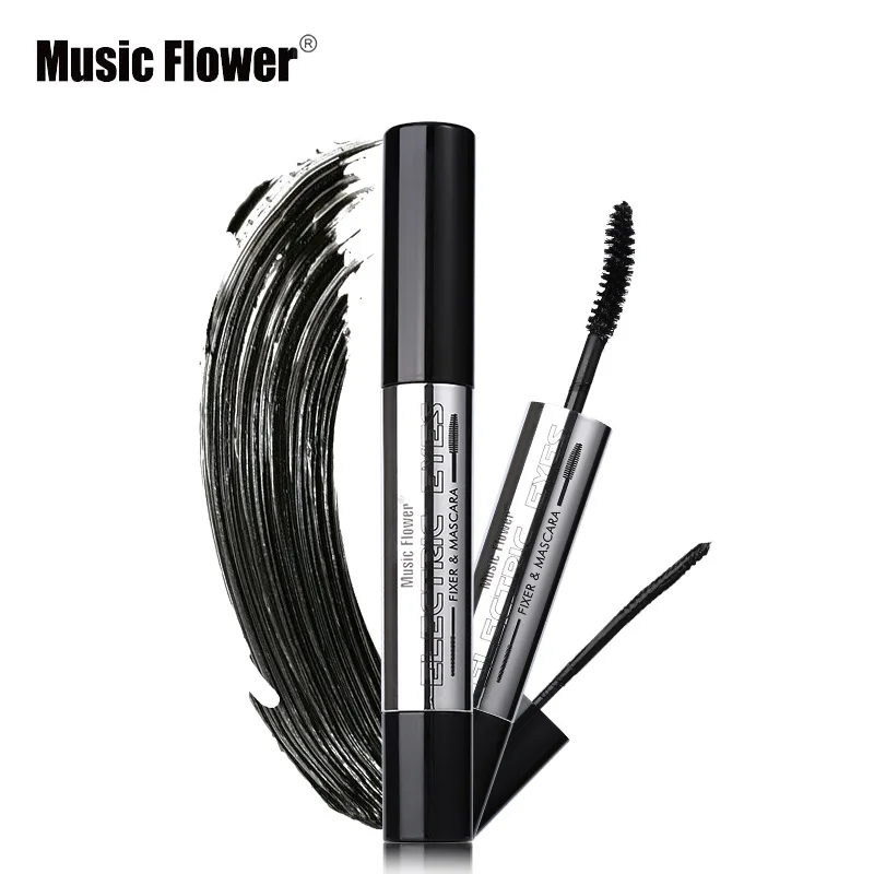 Music Flower 3D Fiber Lash Mascara Ultimate Length Waterproof Mascara Facial