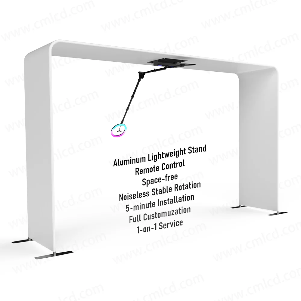 Top Spinner Ring Led Light Selfie Magic Camera 360 Photo Booth Party Wedding Spin Video Photobooth 360 Automatic