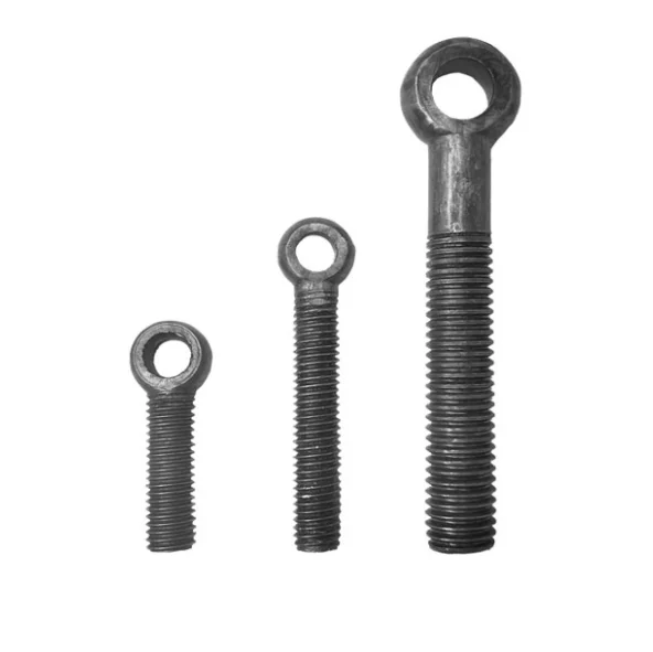 M10 Carbon Steel Black Oxide Eye/Swing Bolt Fine&Coarse Thread DIN 444