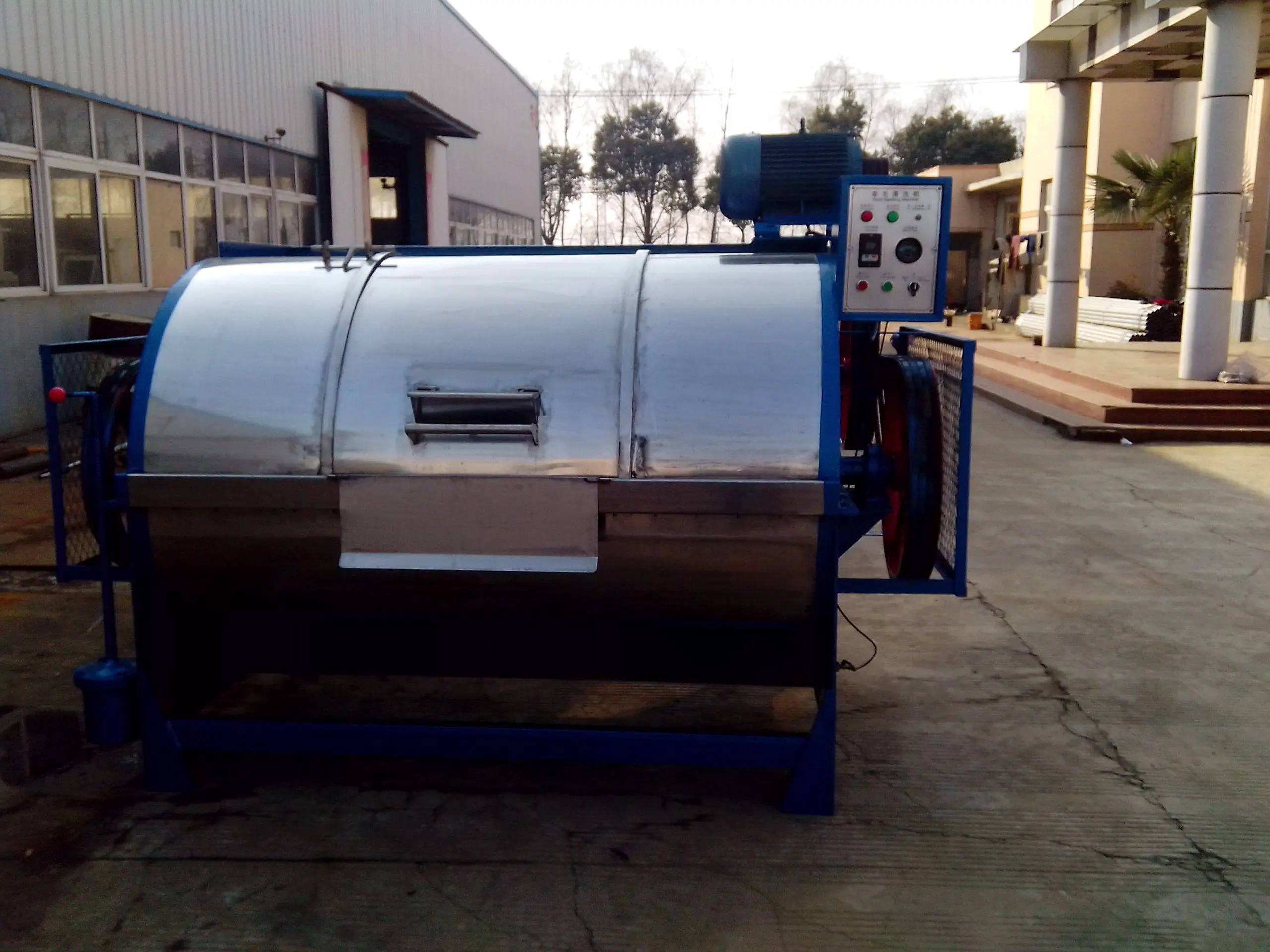 Industrial sheep raw wool washing machine laundry washing machine