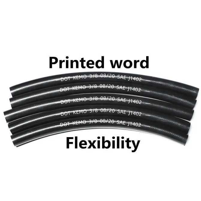 ISO/TS16949:2009 Automobile Brake Flexible Rubber Hose Assembly Hydraulic SAE J1401 Brake Hoses