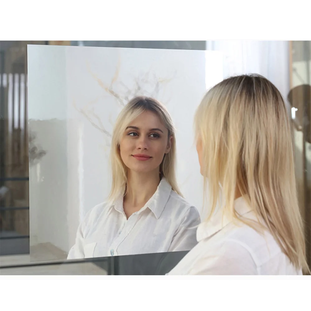 wholesale products high quality roll adhesive mirrors soft mirror sticker flexible mirror sheets