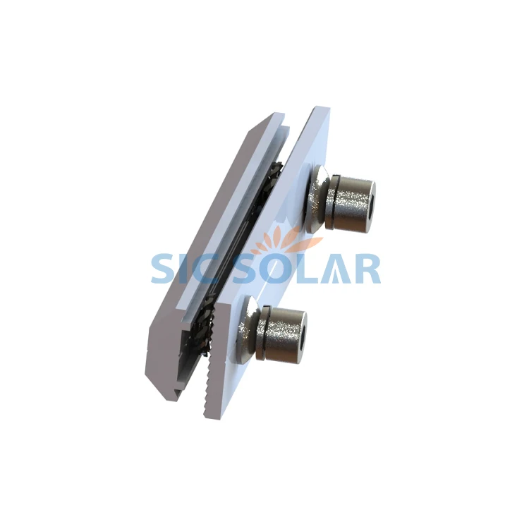 Solar Panel Mounting Aluminum Rail Connector Rail Splice Kits