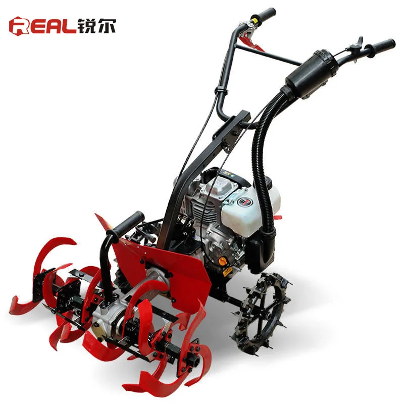 High-quality Micro Tiller Gasoline Power 149CC Tiller Machine Agricultural Walking Tractor Micro Tiller