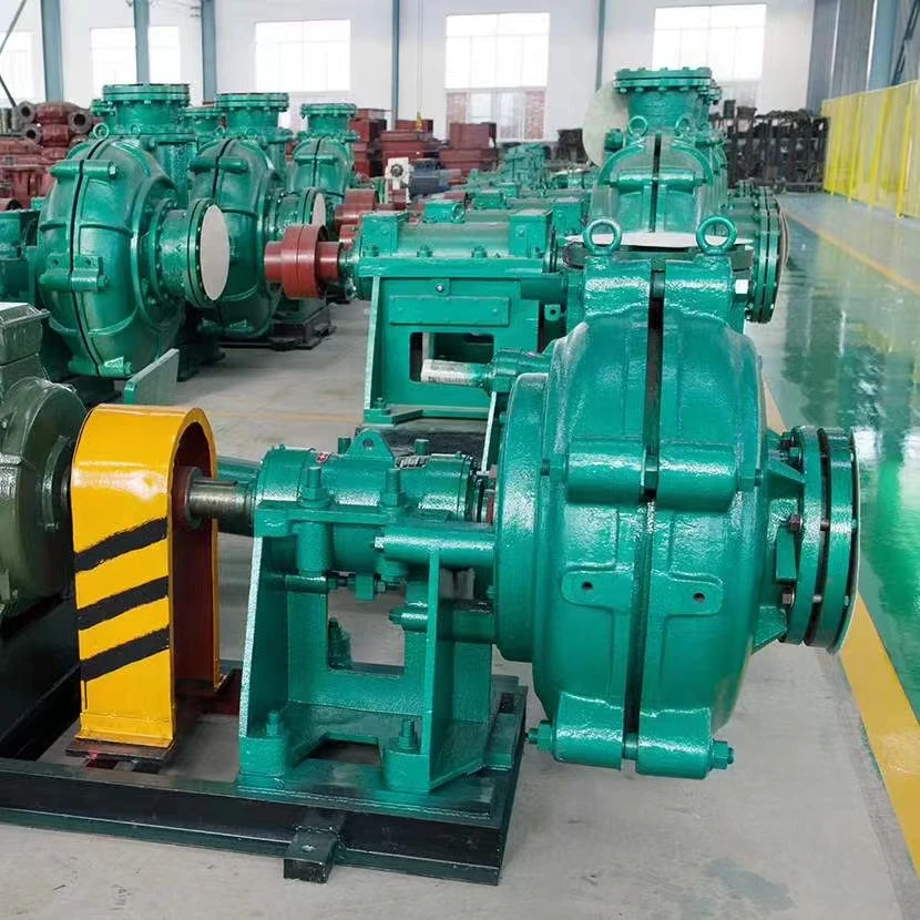 High Lift Diesel Slurry Pump for Sale High Pressure Booster Pump Horizontal Slurry Pumps