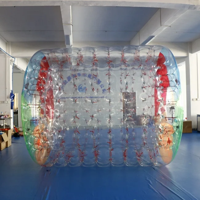 Water Walking Roller Inflatable Water Roller Balls Game Manufacturing High Quality PVC Inflatable Toy