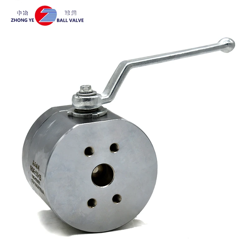 Good quality factory directly  KHSAE-210-32 ball valve 3 4  high pressure with fixed flange  for hydraulic system