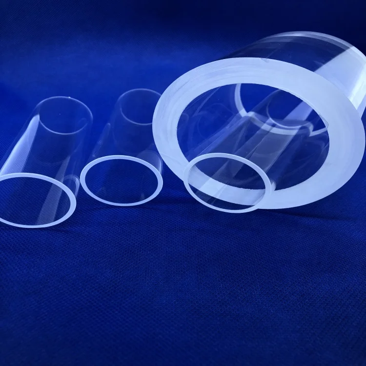 
Clear quartz glass tube large diameter quartz glass tube 