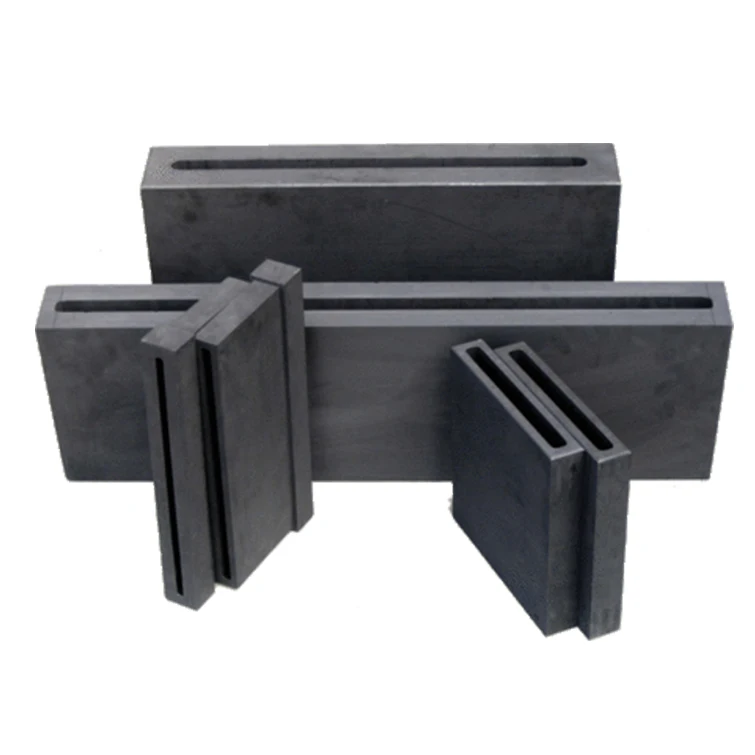 Graphite molds for gold ingot and silver casting jewelry