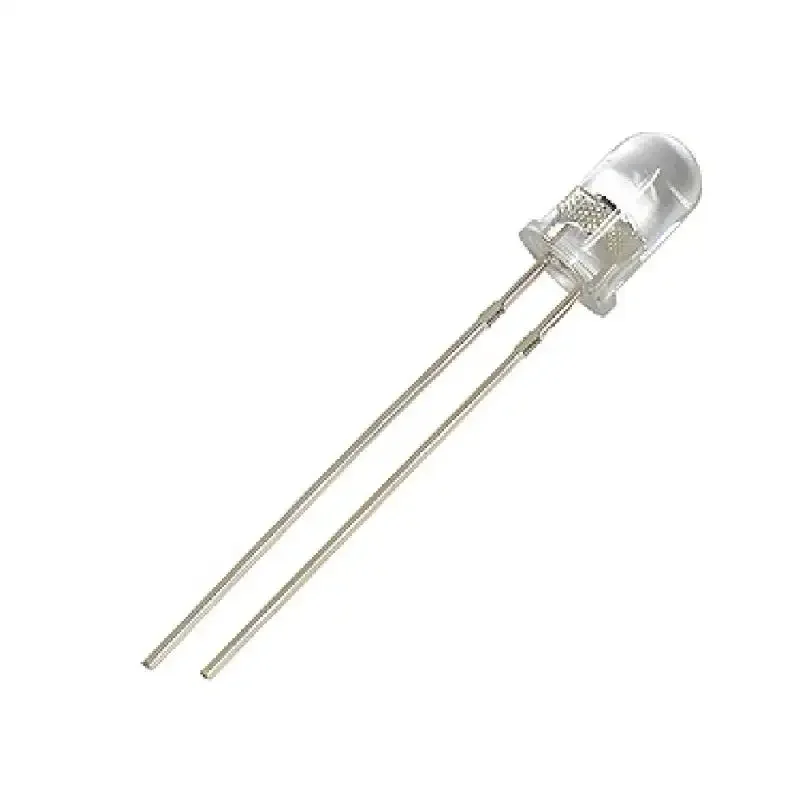 5mm LED Diode Chip 5mm Round Head DIP LED 0.04W 0.06W Red Green Blue Yellow Dual Color Indicator Light Short Feet