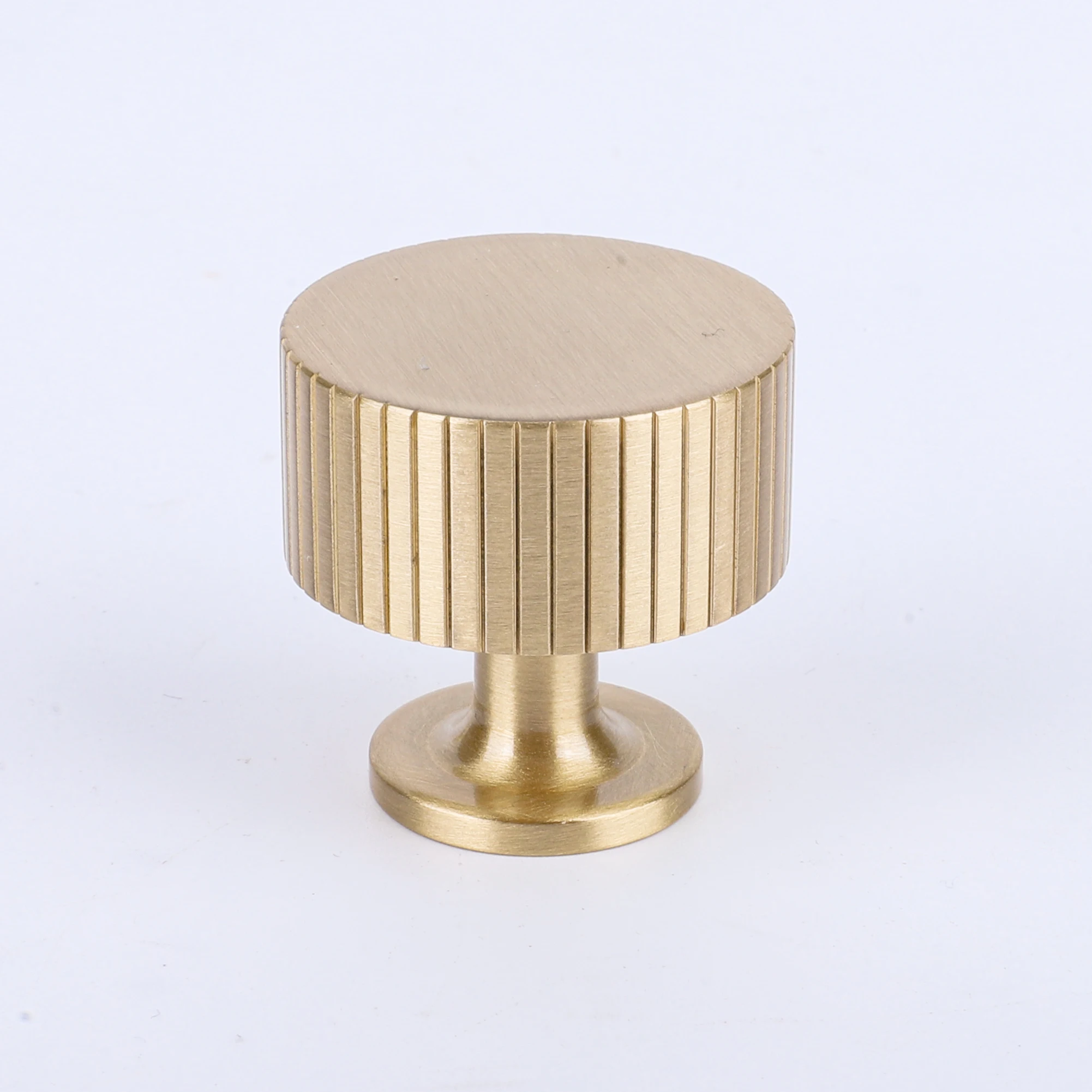 2022 New Design Handle Kitchen Knurled Gold Cabinet Pulls Drawer Pulls Brass Furniture Handle Cabinet Knobs