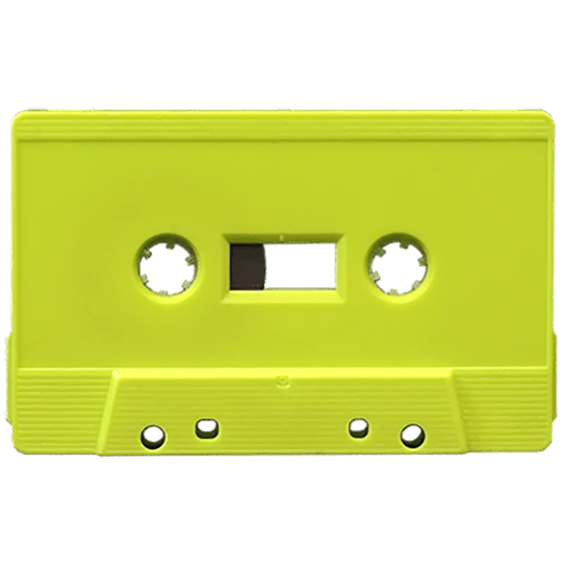 Blank Cassette Tape Colored and Transparent Factory Provided Customized