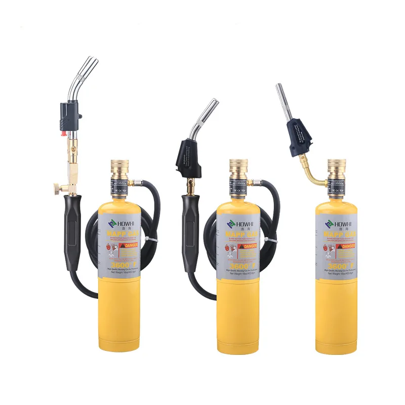 Air-conditioning copper pipe oxygen-free  stainless steel welding torch MAPP gas copper aluminum T-CA welding torch kit