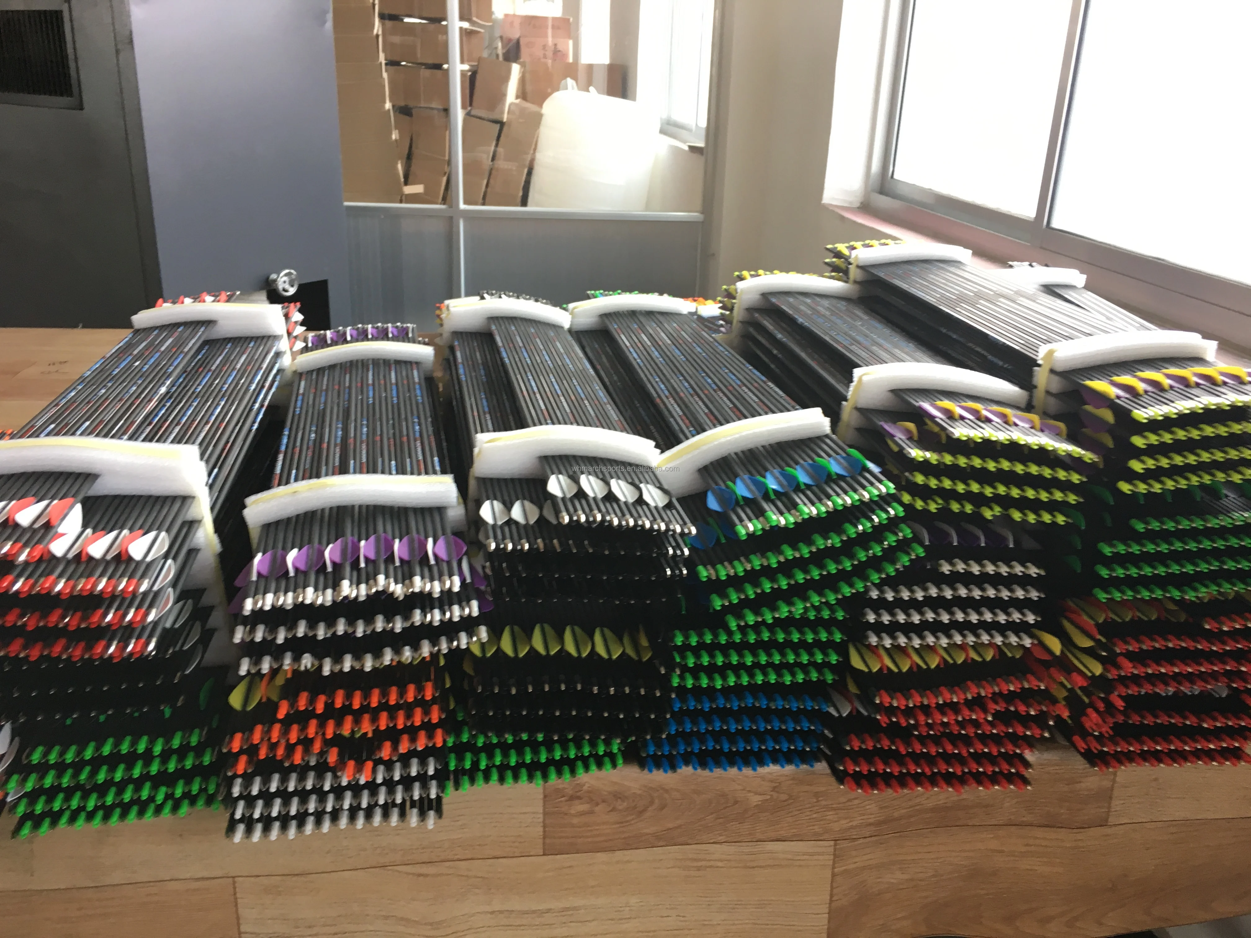 Archery spiner 40T carbon arrow 5.2mm shafts straightness 0.001for bear hunting deer compound bow arrows