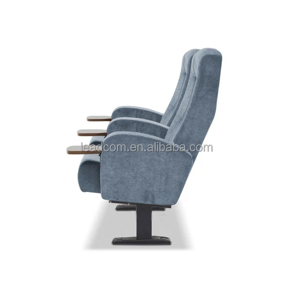 Leadcom grand European style ergonomic fixed back cinema hall seating chair movie theater chair LS-15602B by Efuzzi