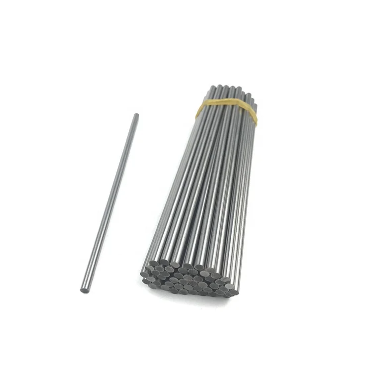 Cobalt 12% cemented carbide round bar with holes tungsten steel single hole rod raw raw blank rod alloy rod
