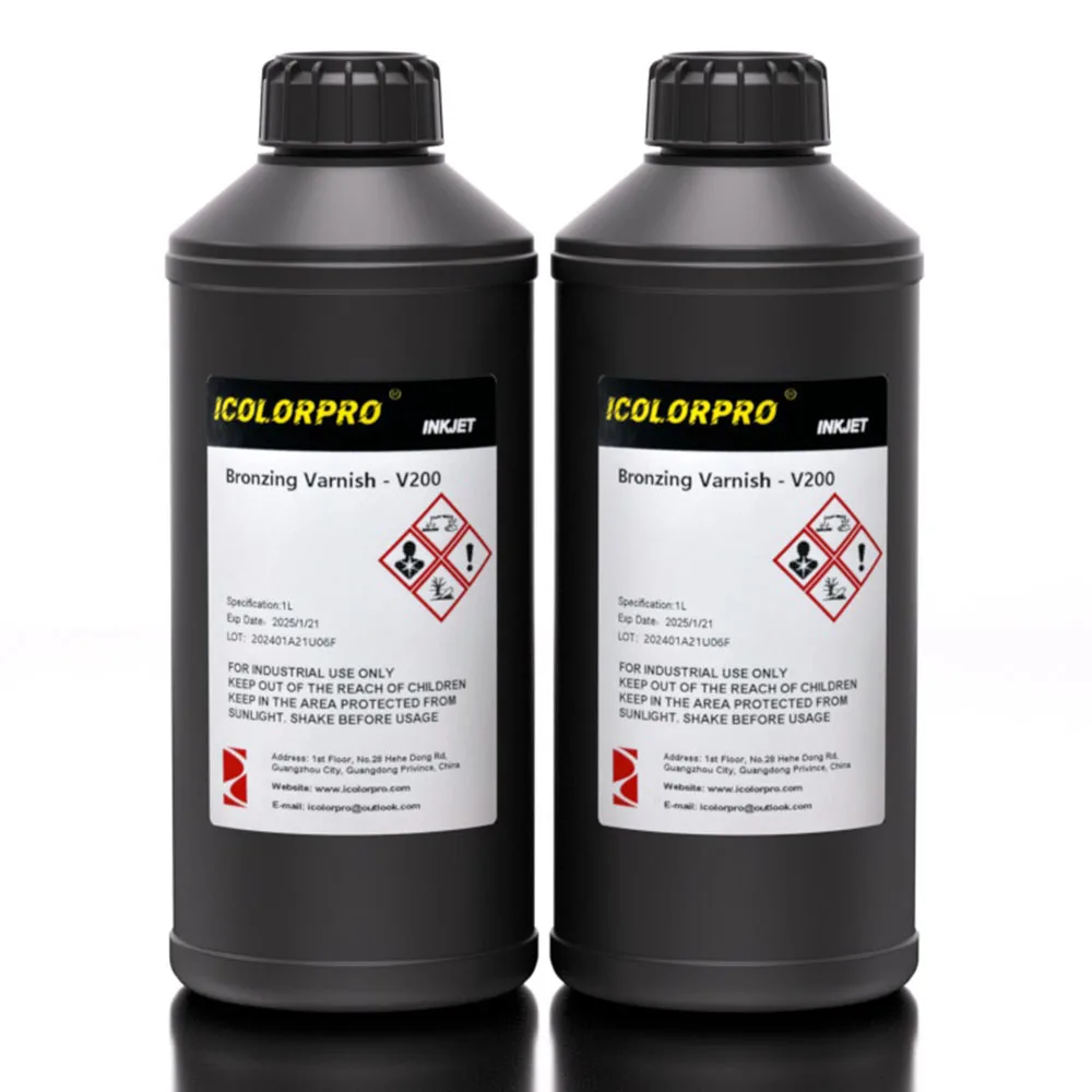Превосходный лак iColorPro Бронзовый для длительного блеска и бронзирования