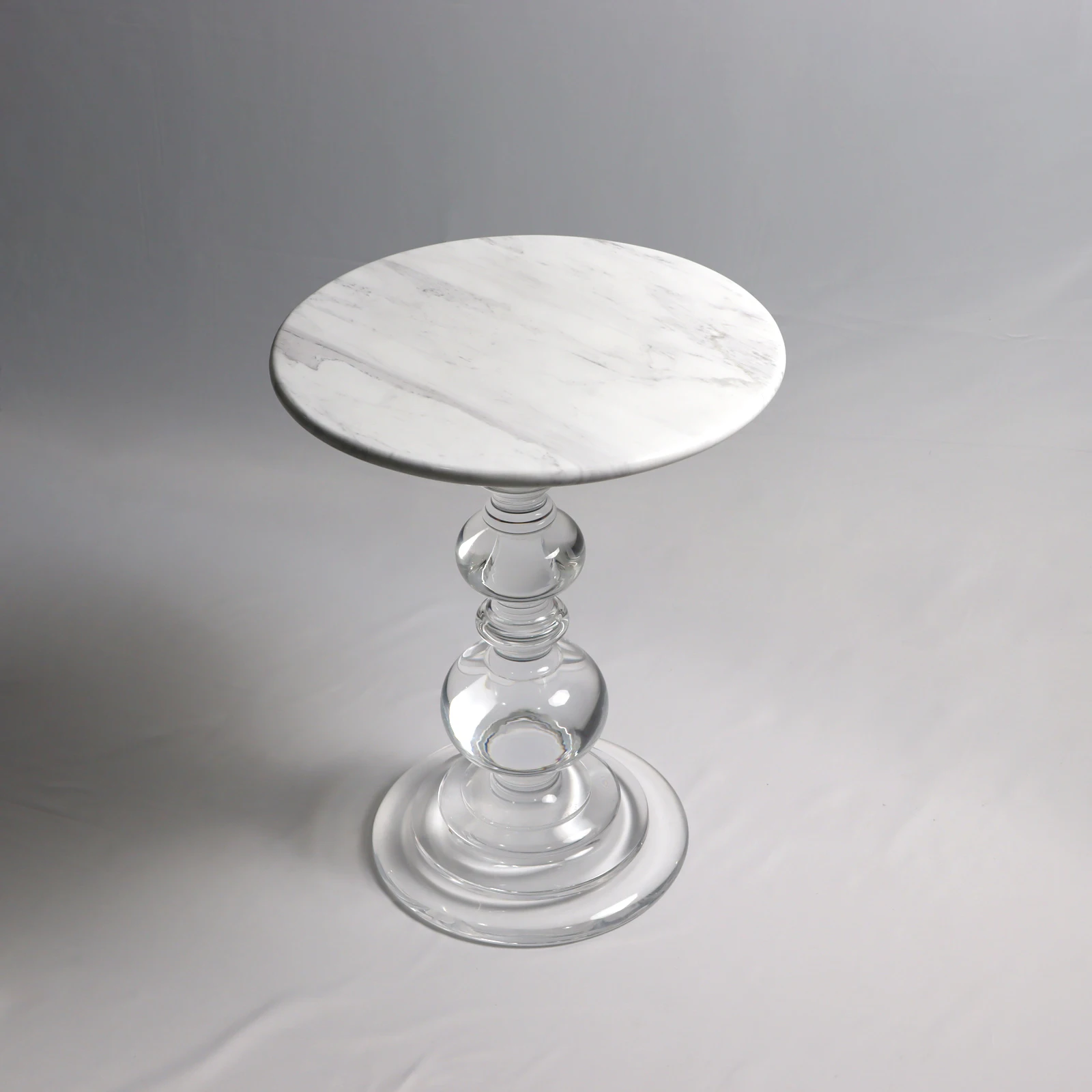 Factory directly sale  Modern Elegance design Acrylic coffee table home decor side tea table marble top