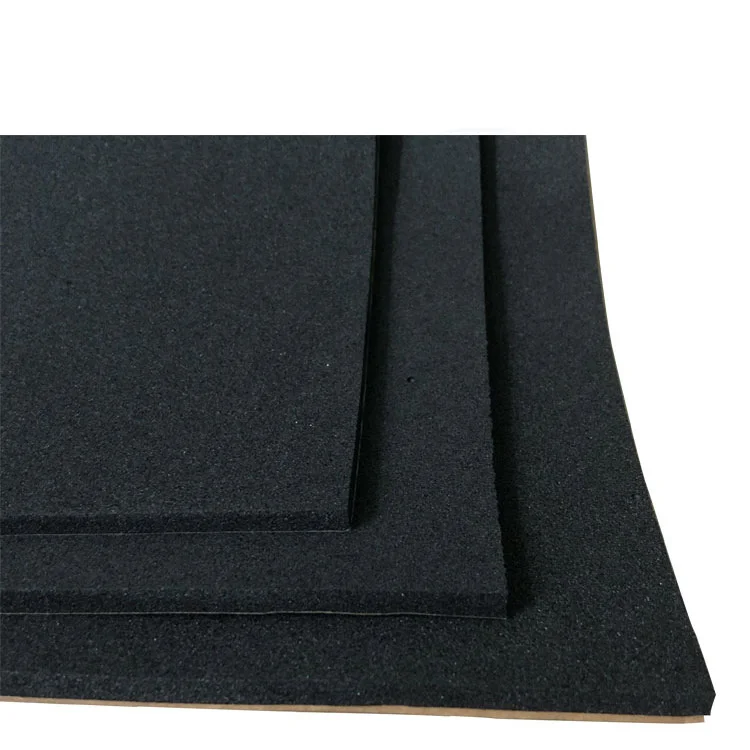 Customization odorless and environmentally friendly materials Sound absorbing Mat and  Heat Insulation NBR Foam