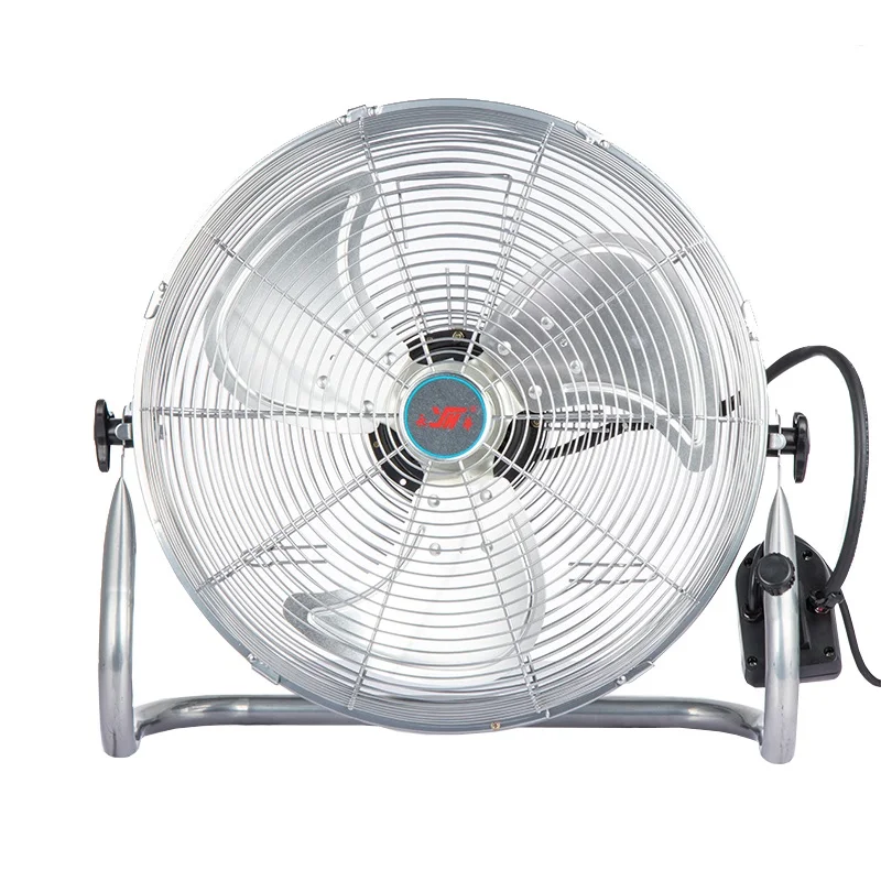 European Oscilliating Floor Fan Single Floor Drying Fan Grow Room Pedestal Floor Fan
