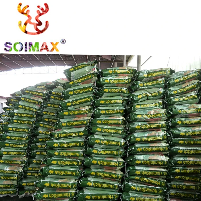 Гуминовая кислота Soimax, порошок калия/хлопья/гранулированный производитель, водорастворимые агроорганические удобрения от китайского производителя