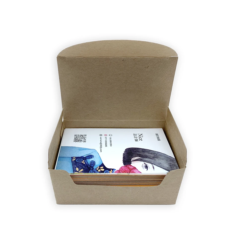 
Custom gravure printing greeting thank you card promotional card printing thick cardboard printing 