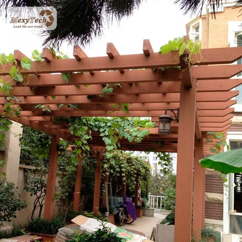 Outdoor Using Uv Resistance Wpc Pergola
