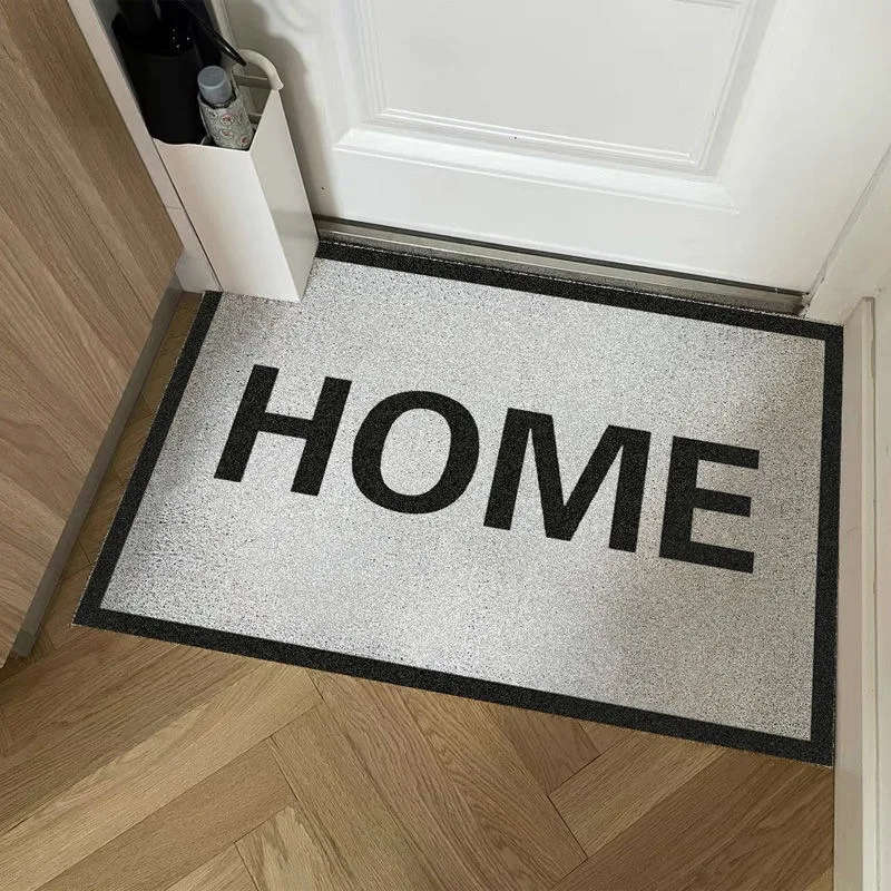 Digital Print PVC Coil Welcome Door Mat Non-Slip Soft Entry Way Rugs Floor Door Mat for Entrance